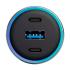 Proove Super Charge 130W Car Charger (2 Type-C + USB) Automatically Adjusts the Output Voltage